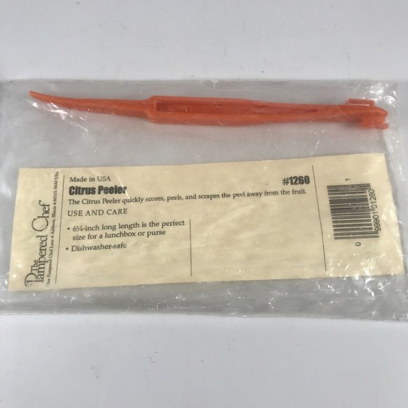 Pampered Chef Citrus Peeler #1260 Oranges Lemons Limes USA - Picture 3 of 8